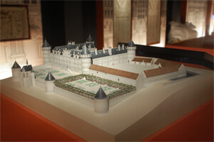 Maquette couleur château