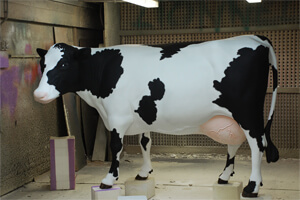 Vache taille réelle